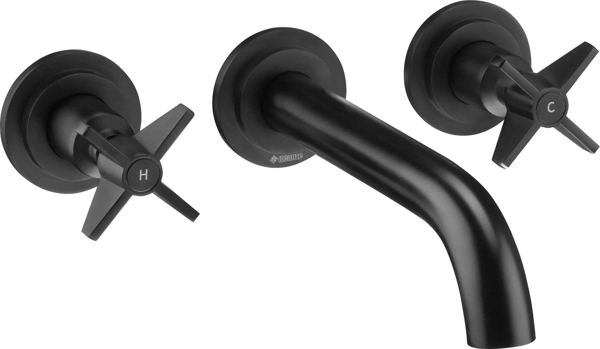 Deante Temisto BQT_N54D Bateria umywalkowa podtynkowa Nero