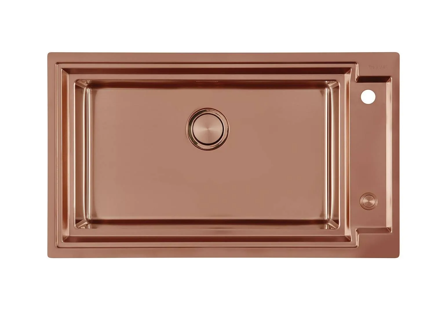 FOSTER OUTLINE SINK 1B 66x37 FLUSHM.COPPER