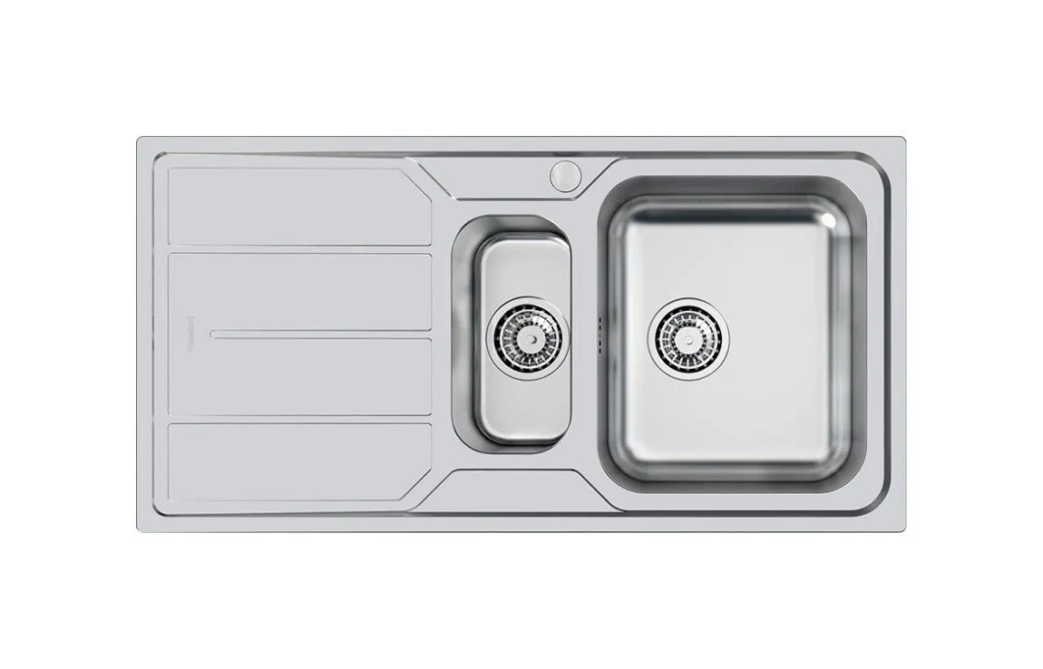 FOSTER ELETTRA 5197060 970x500 Zlewozmywak 1,5 komory+ ociekacz