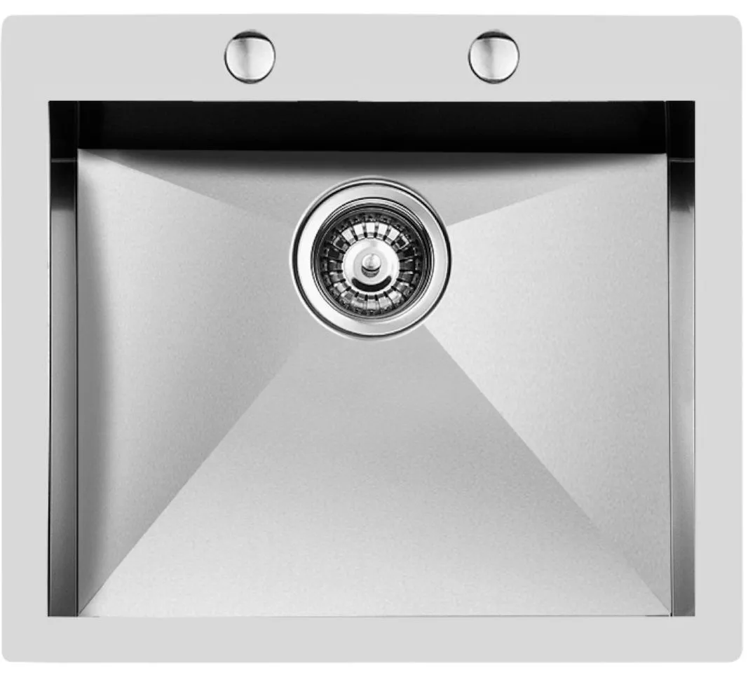 FOSTER 1216050 QUADRA 579x510 Zlewozmywak 1 komorowy , płaska krawędź