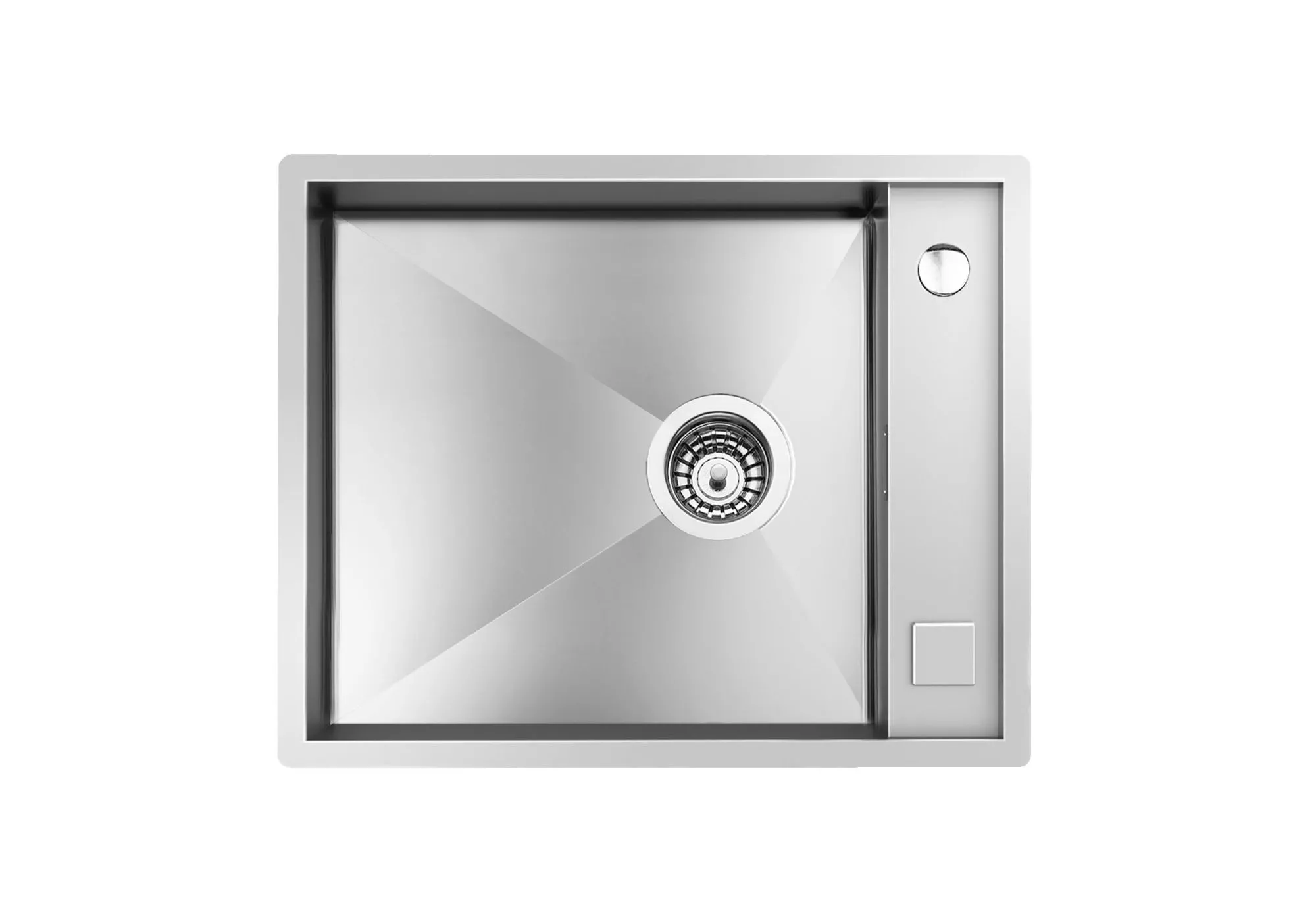 Foster 1235050 Quadra Zlew filotop 1 komora 54 x 44 cm - szczotkowana stal nierdzewna