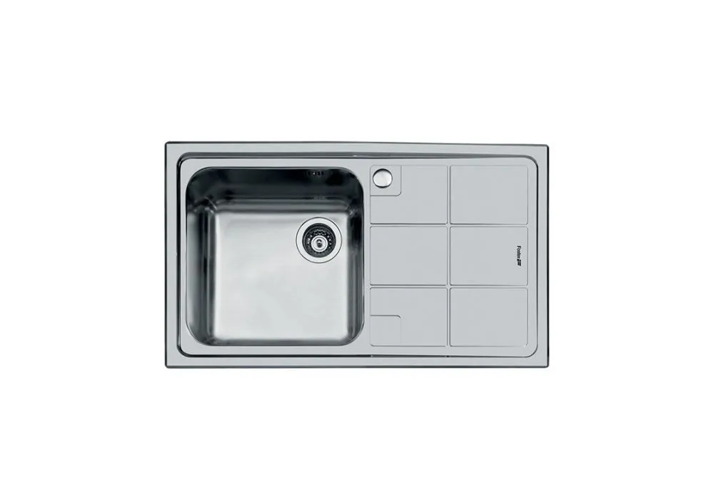 FOSTER 1384062 S3000 SINK 873x513 FM 1 LH/B+DR - Stalowy Zlewozmywak Wpuszczany lewy
