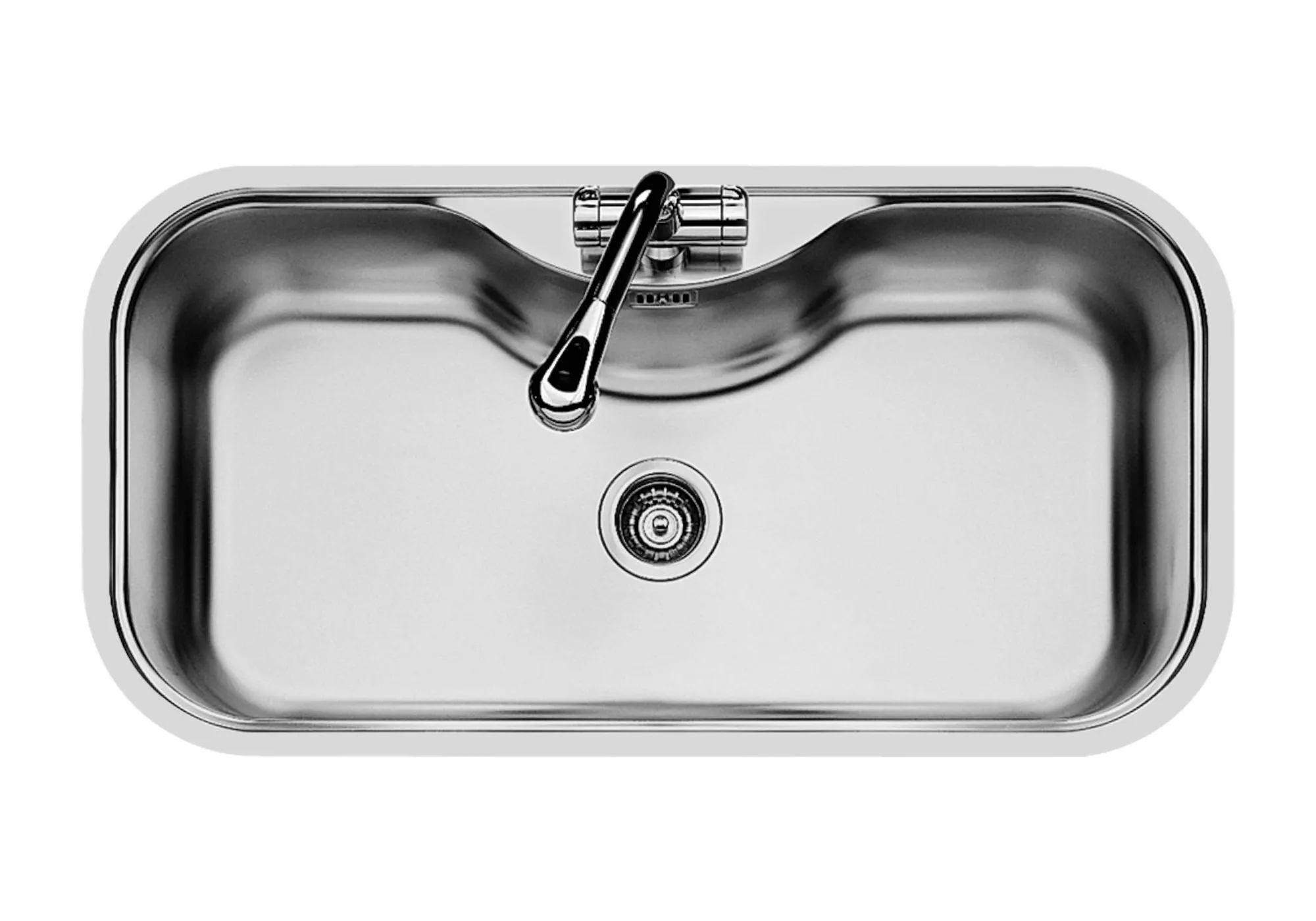 FOSTER URAGANO SINK 983x513 FLUSH MOUNT 1B