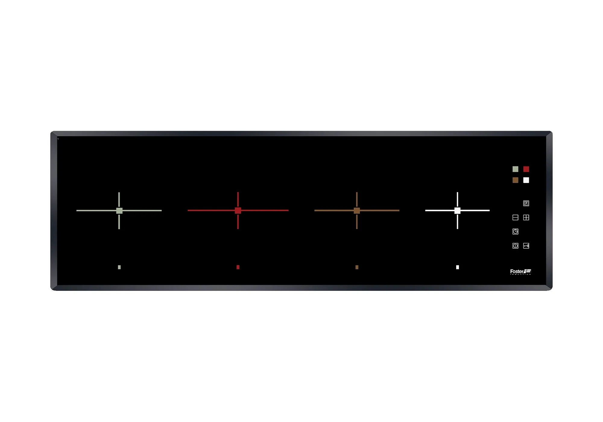 S.4000 INDUCTION HOB mm 1100x350