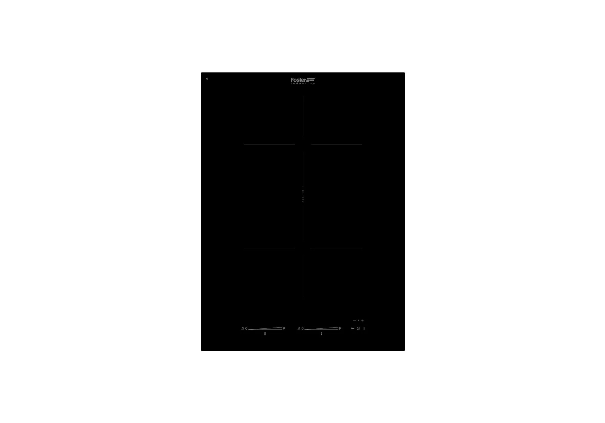 Foster 7341655 S4000 DOMINO indukcja 38cm na równi z blatem