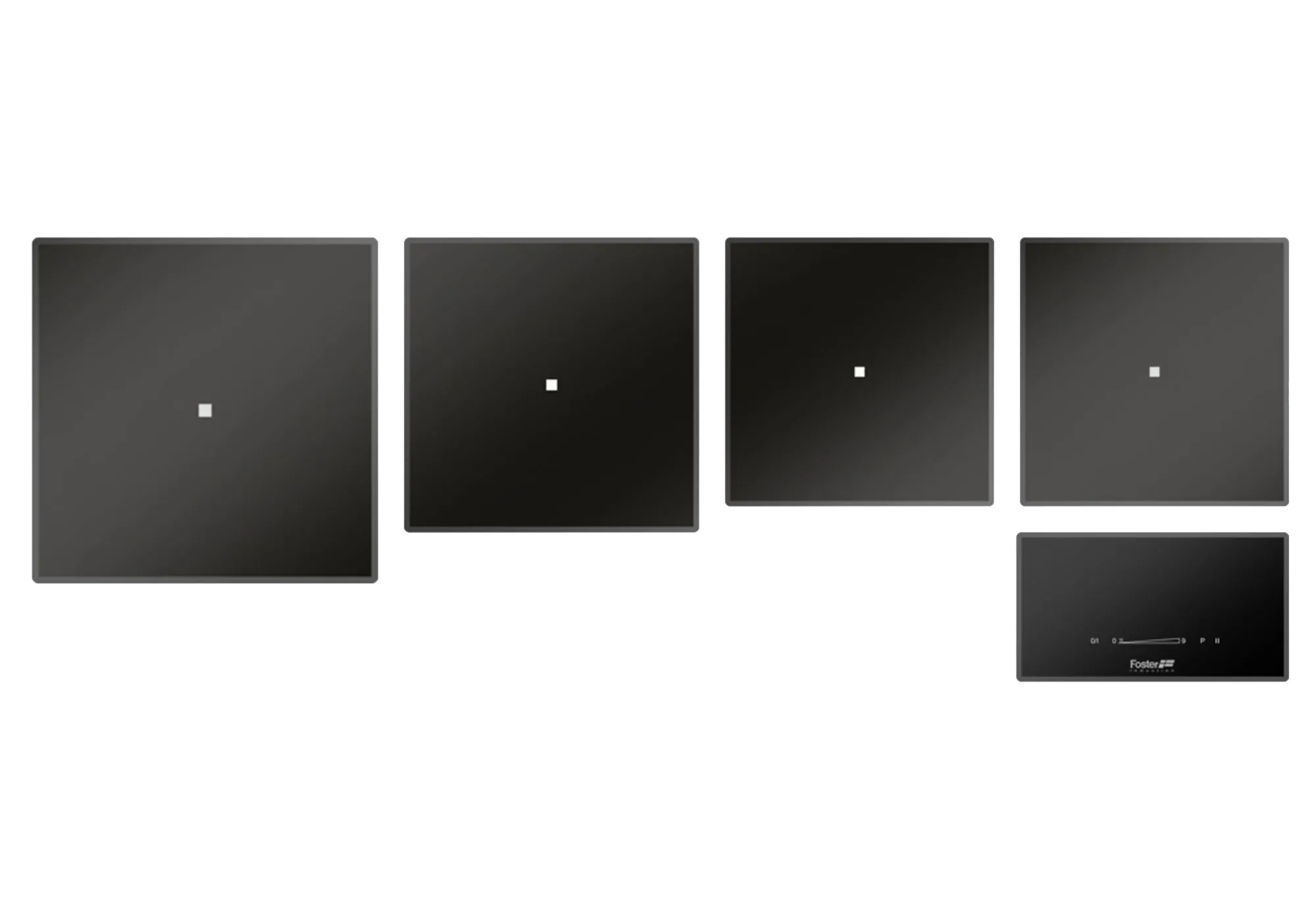 FOSTER 7365040 MODULAR PACK 4 COOKING ZONES BLACK