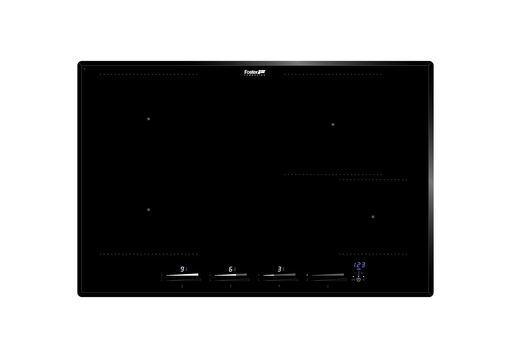 Foster KE INDUCTION HOB 4P 770x520 BLACK 7382645