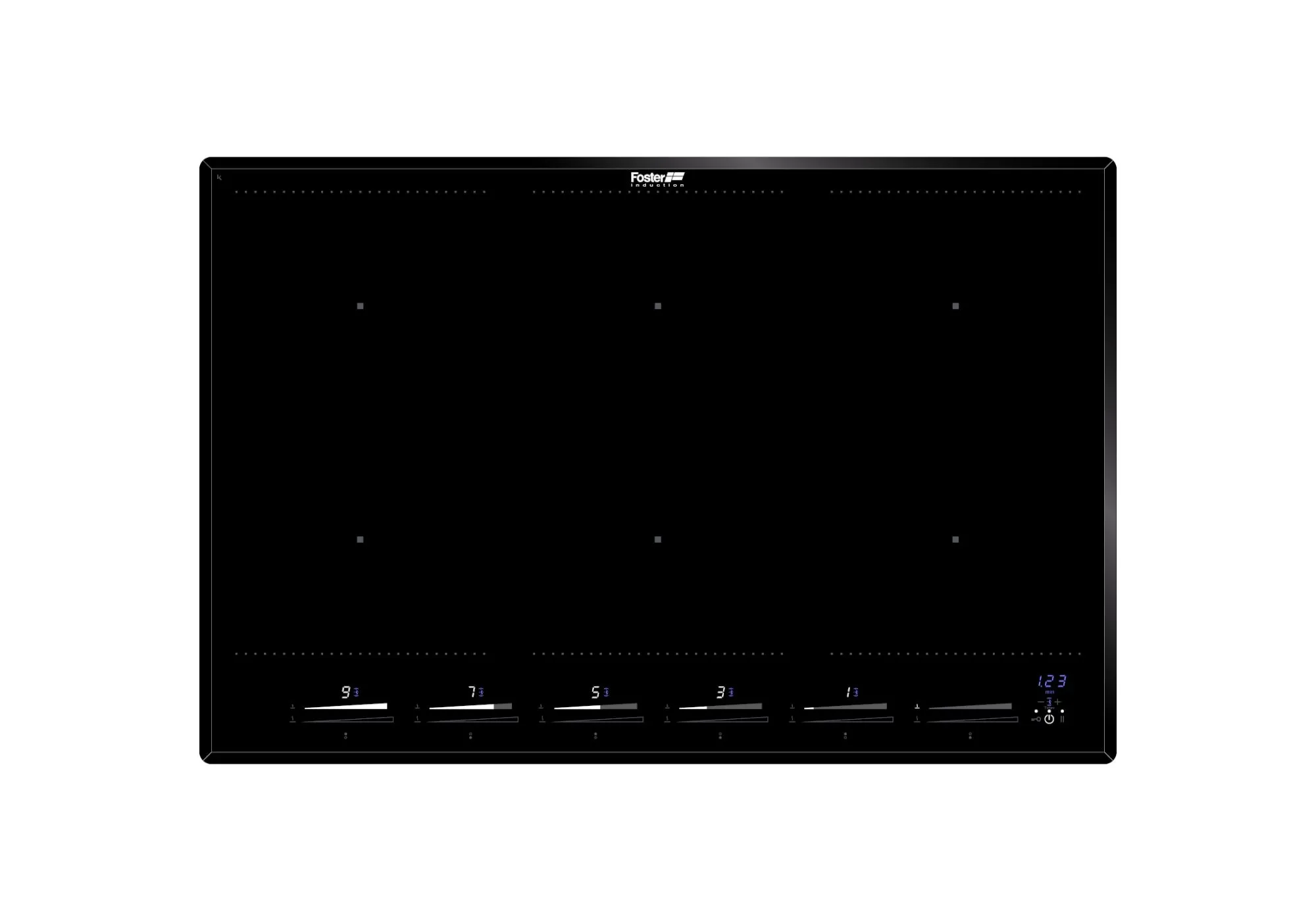 Foster KE INDUCTION HOB 6P 770x520 BLACK 7383645