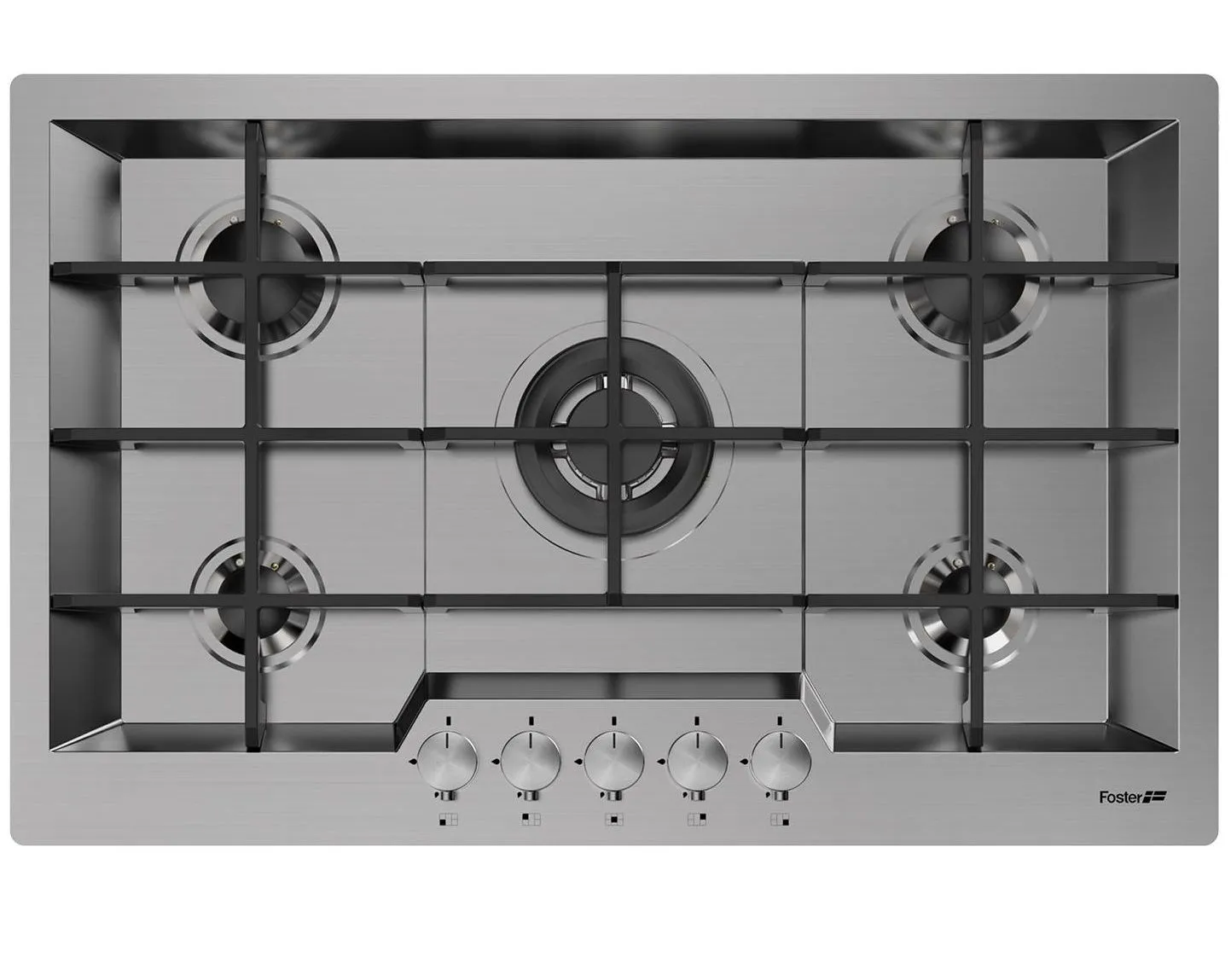 FOSTER 7601032 KE 5 GAS HOB 803x513 na równi z blatem