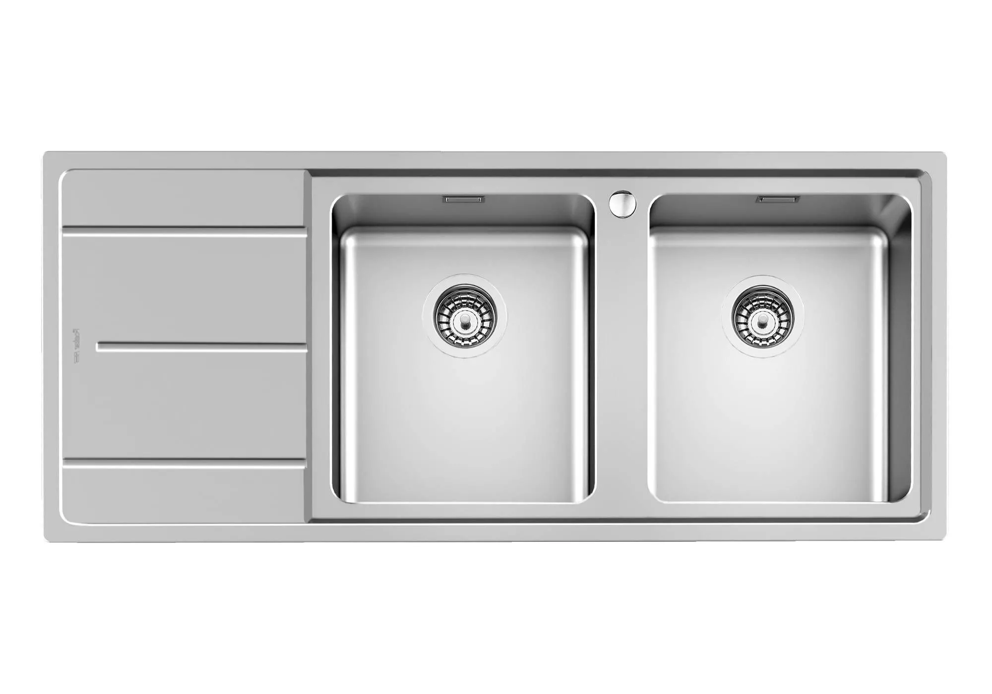 FOSTER 3212051 EVO Zlewozmywak 1160x500mm 2 komory prawez ociekaczem