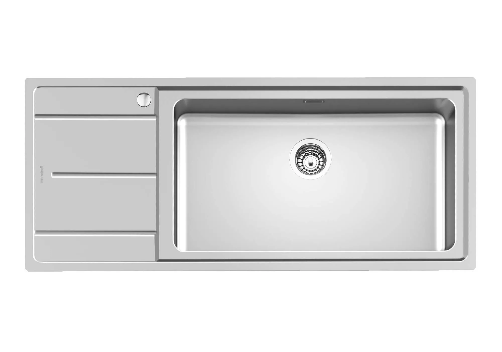 Foster 3216051 Evo 1-komorowy zlewozmywak stalowy 116 x 50 z prawą komorą