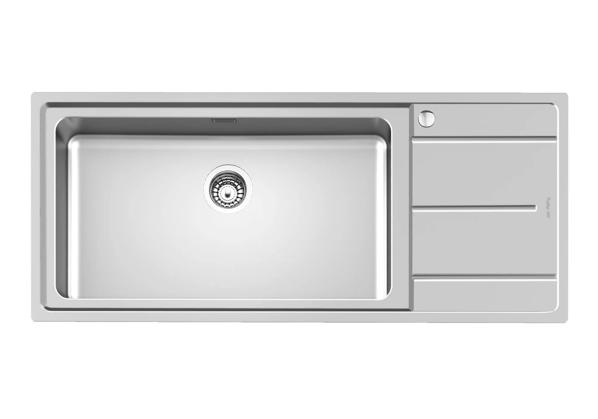 FOSTER 3216052 EVO 1160x500 Zlewozmywak lewa komora + ociekacz