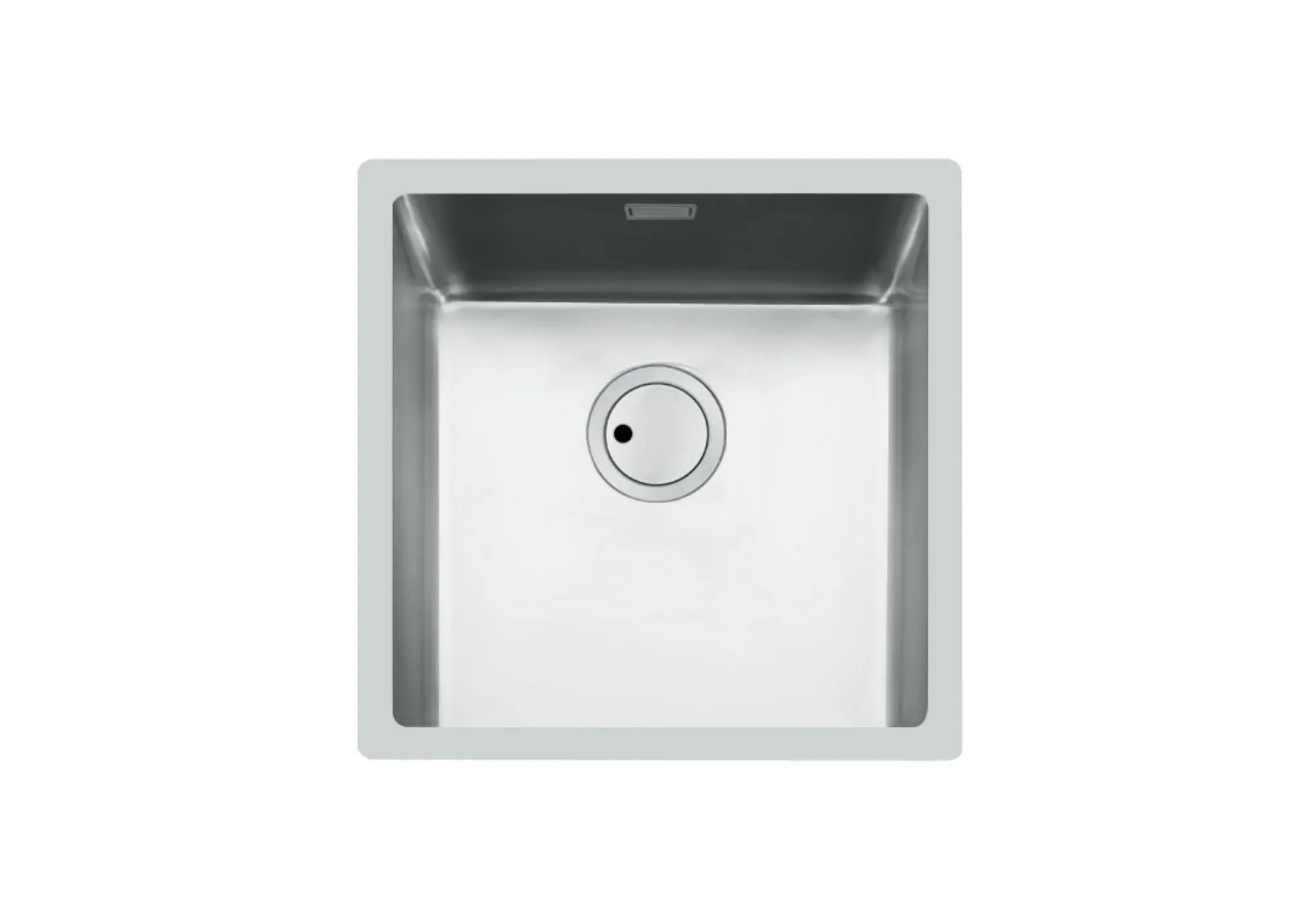 FOSTER 3356050 R12 BOWL cm 71x40 FLUSH MOUNT - Pojedyncza komora z montażem na równi z blatem