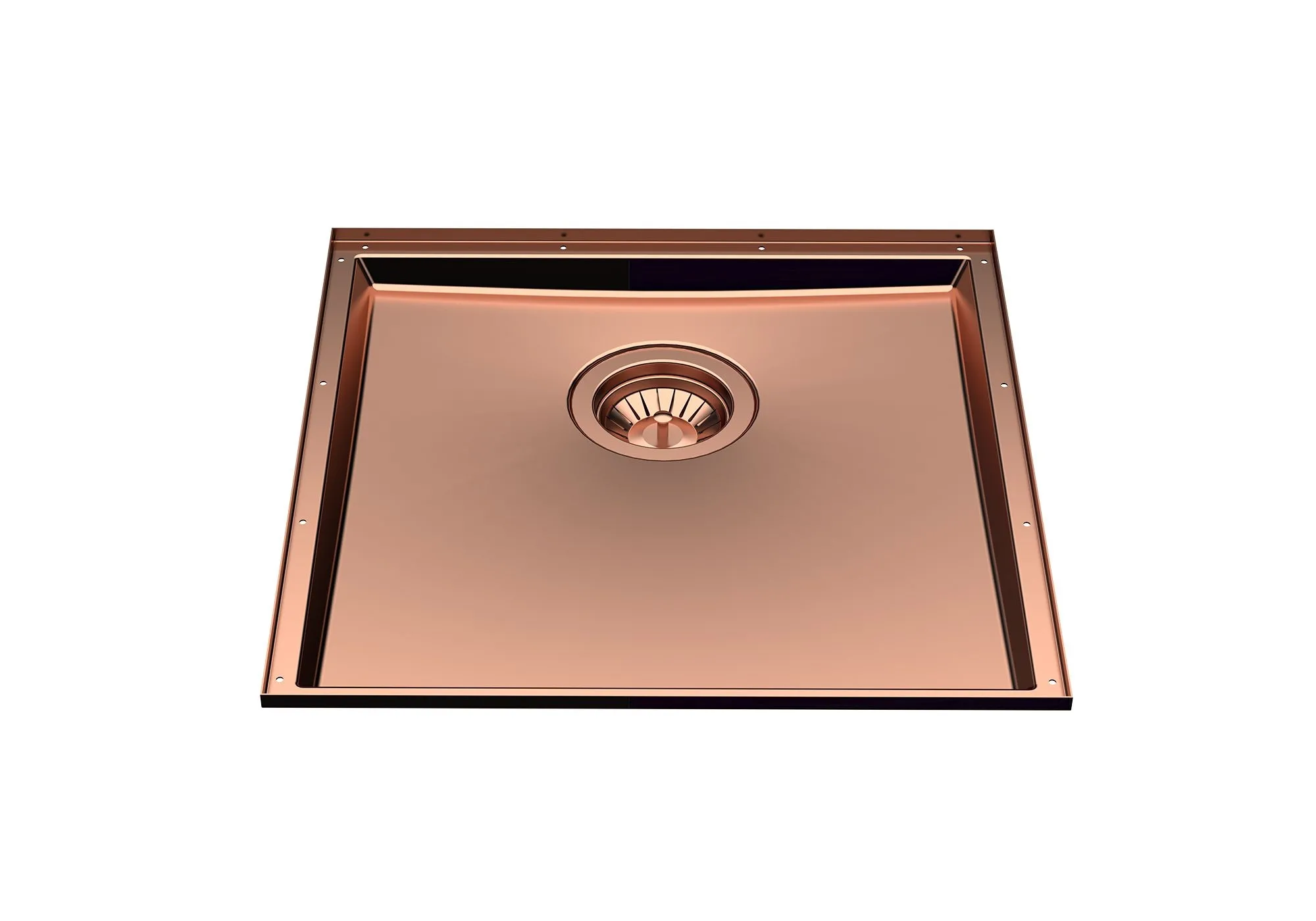 PHANTOM BASE cm 40x40 COPPER Zalecane dla grubości 12 mm 5554048