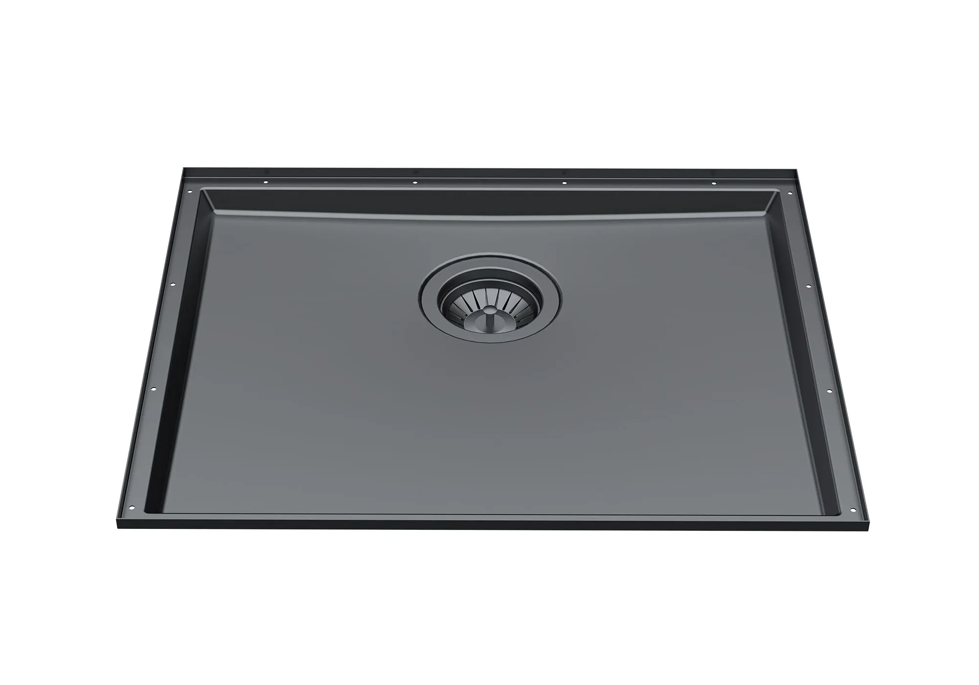 PHANTOM BASE cm 50x40 GUNMETAL Zalecane dla grubości 12 mm 5555046