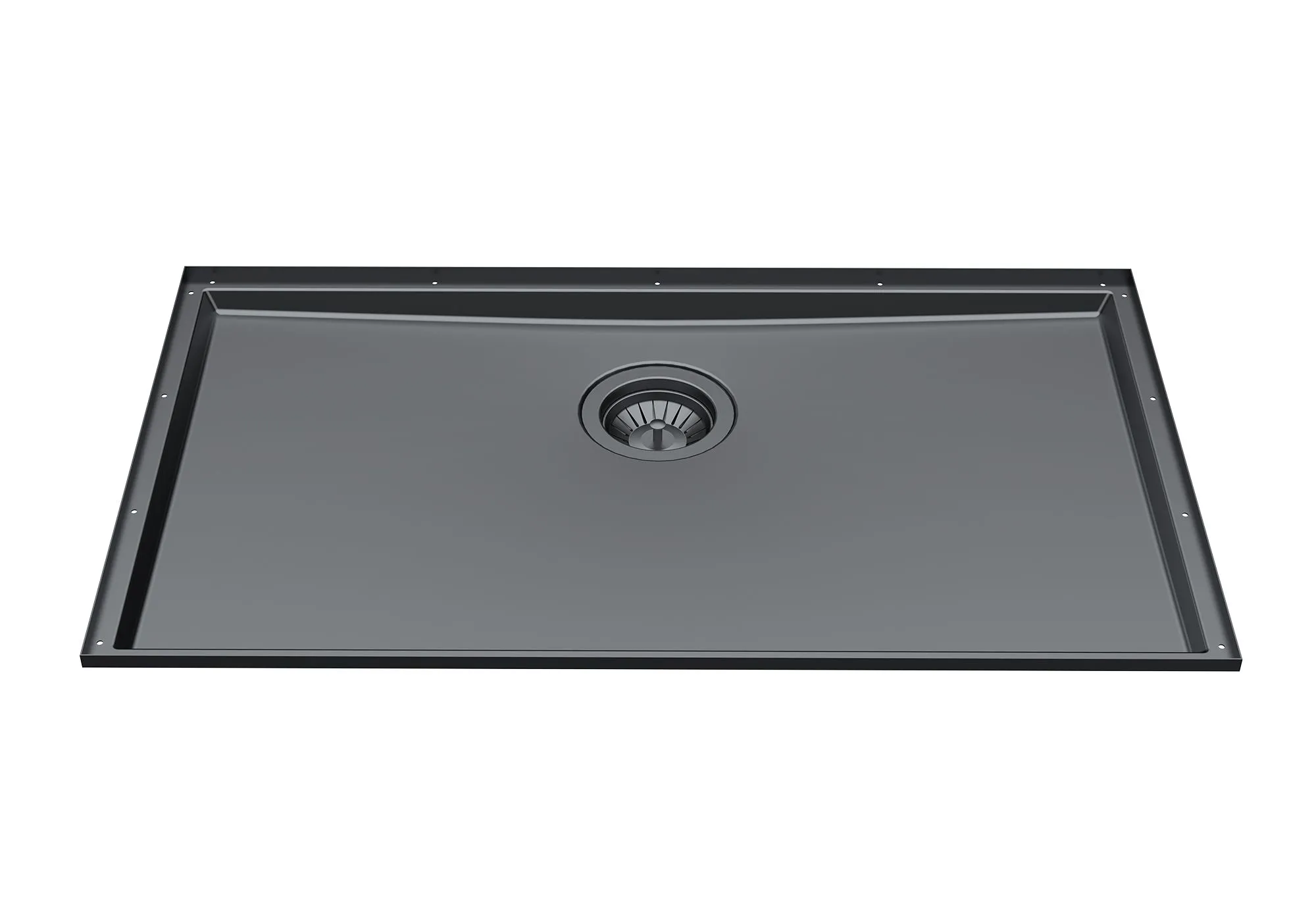 PHANTOM BASE cm 71x40 GUNMETAL Zalecane dla grubości 12 mm 5557146