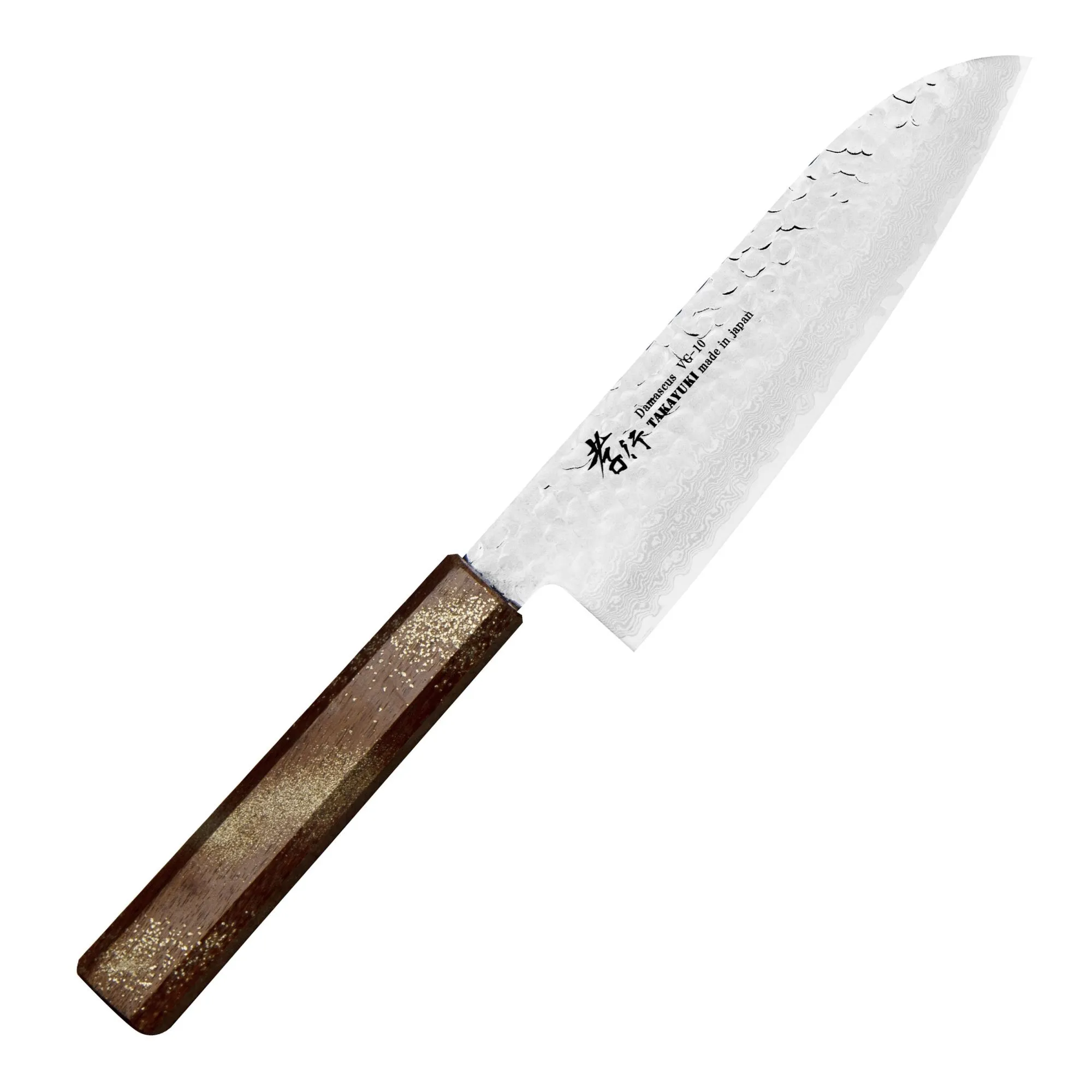 Sakai Takayuki Urushi VG-10 Saiu Nóż Santoku 17 cm