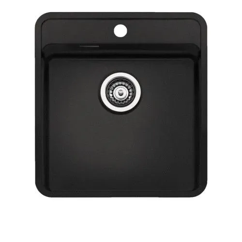 ZLEWOZMYWAK L OHIO 40X40 TAPWING JET BLACK