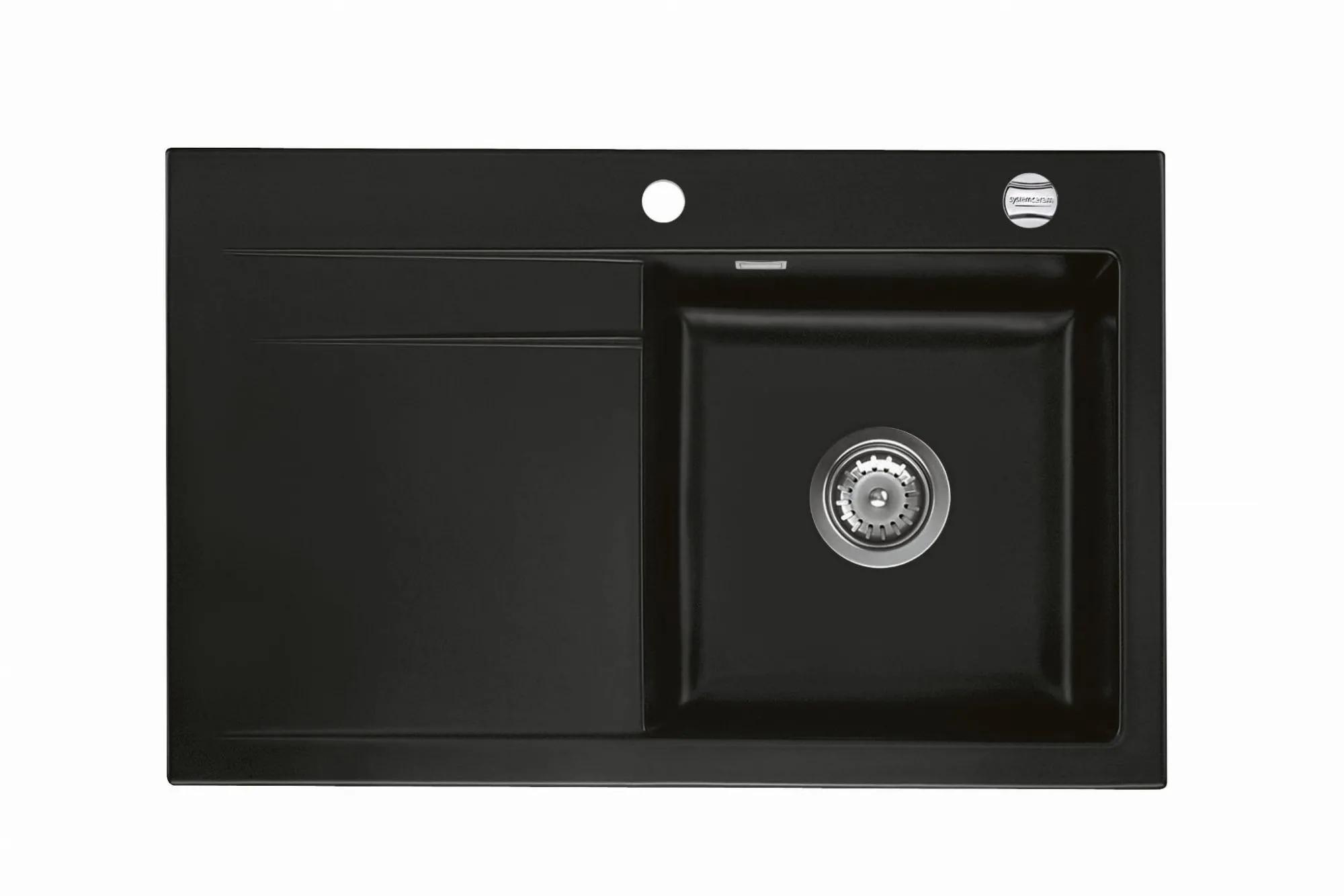 SystemCeram STEMA 80 NIGRA 87 PRAWA KOMORA ZLEWOZMYWAK CERAMICZNY PROMO Manual