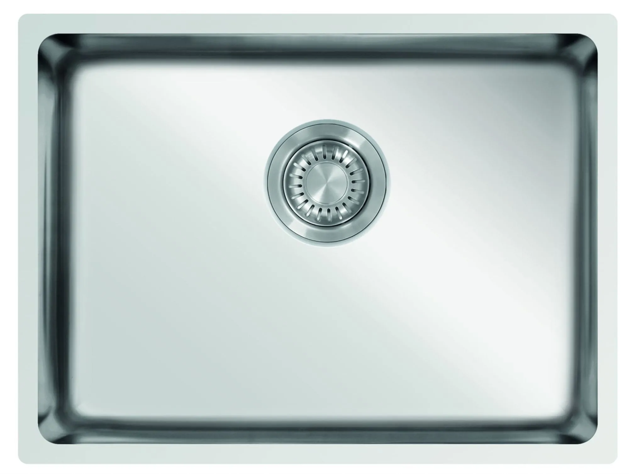 Zlewozmywak stalowy BERG QUADROXL STAL GŁADKA MEP 500GT10K