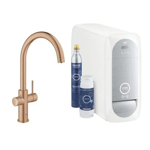 GROHE BLUE HOME ZESTAW STARTOWY Z WYLEWKĄ W KSZTAŁCIE C 31455DL1
