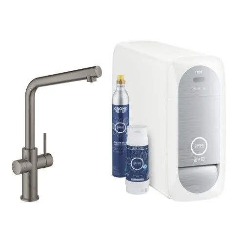 GROHE Blue Home Zestaw startowy z wylewką w kształcie L 31454AL1
