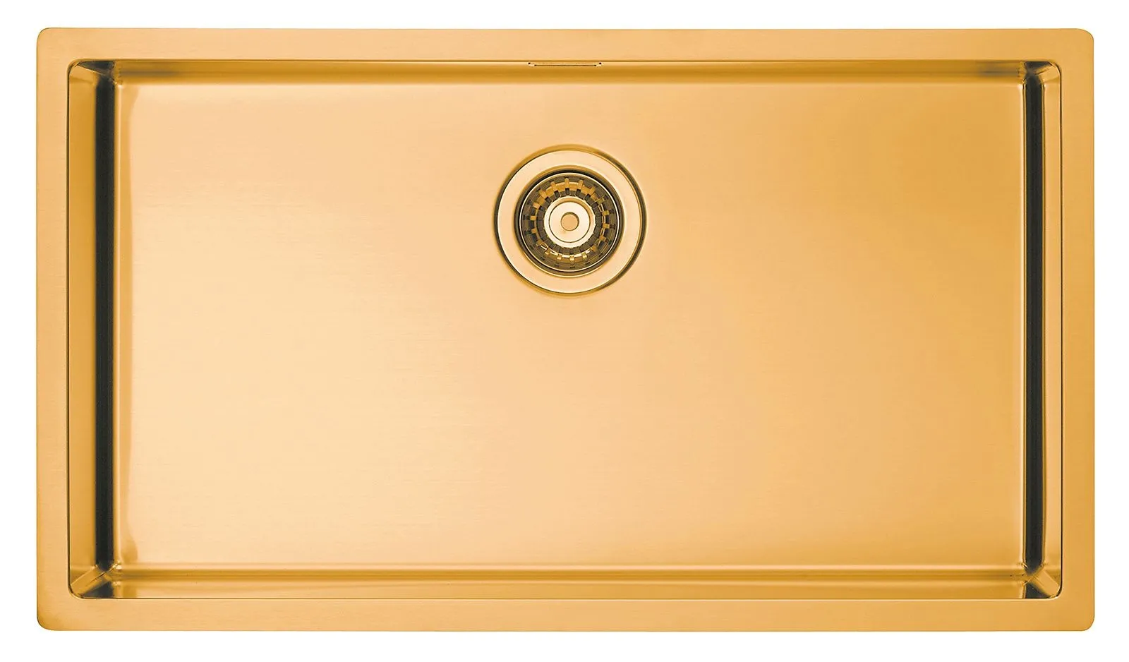 Alveus Monarch QUADRIX 60 BRĄZ zlewozmywak stalowy 790x450mm