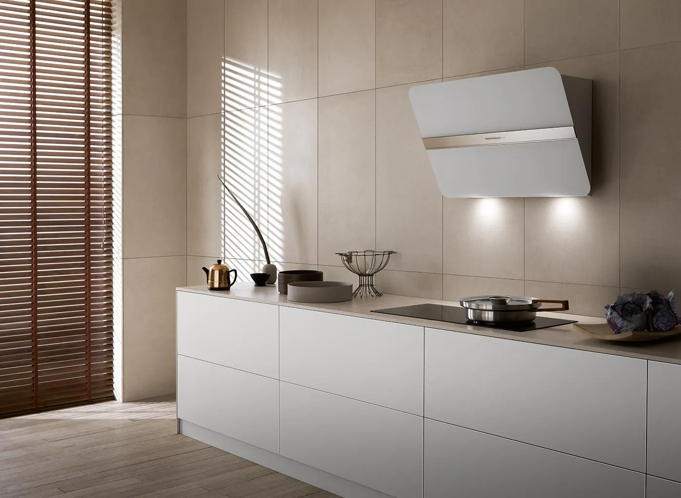 FALMEC Flipper 85 biały matowy 800 m³/h