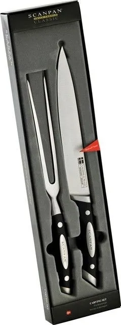 Nóż i widelec - zestaw do krojenia mięs Classic