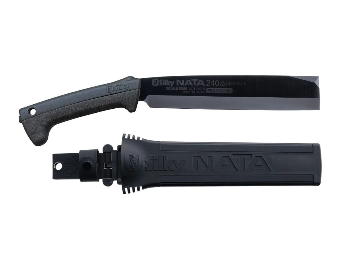 Silky MACHETE NATA 240mm DOUBLE EDGE OUTBACK ED. (756-24)