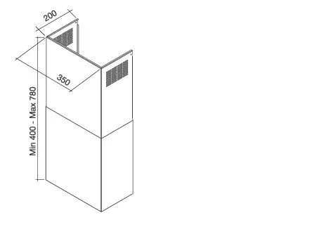 FALMEC komin do Quasar Fasteel