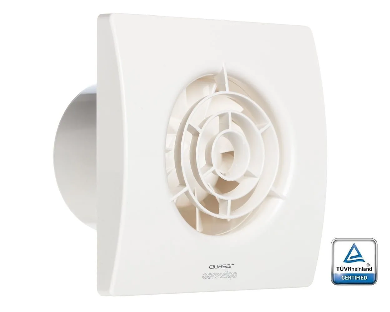Wentylator łazienkowy Quasar 100 T do kabiny prysznicowej Aerauliqa