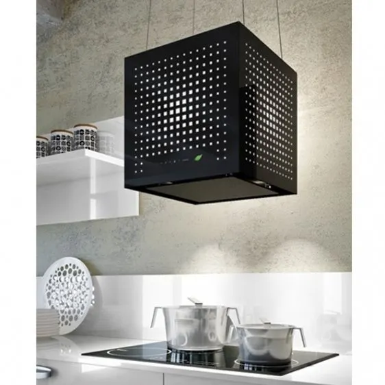 FALMEC Rubik E.ion CZARNY wersja przyścienna