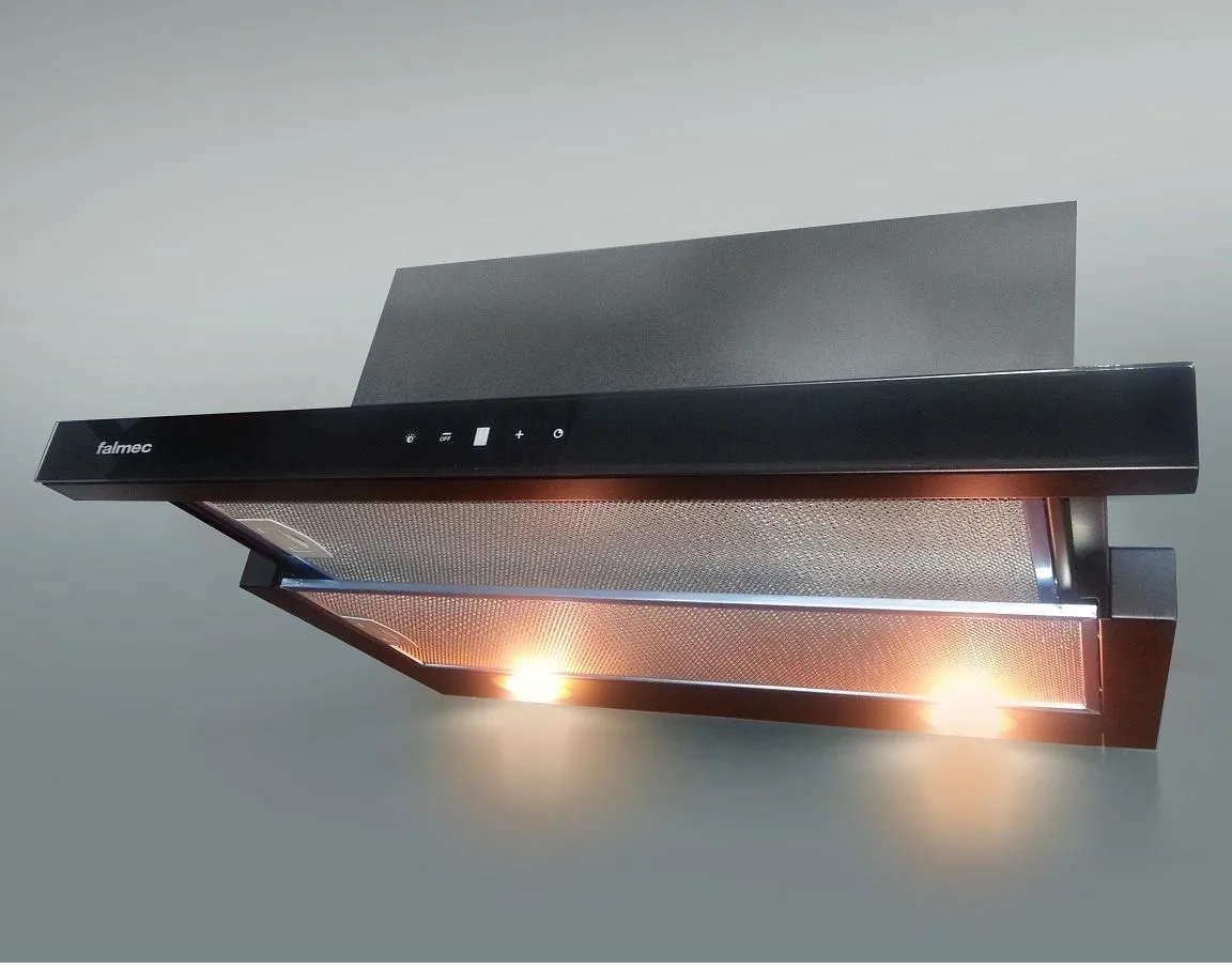 FALMEC Slim Vetro 90 Plus Black