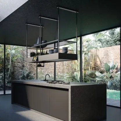 FALMEC Spazio 180 Circle.Tech 600 m3/h Czarny