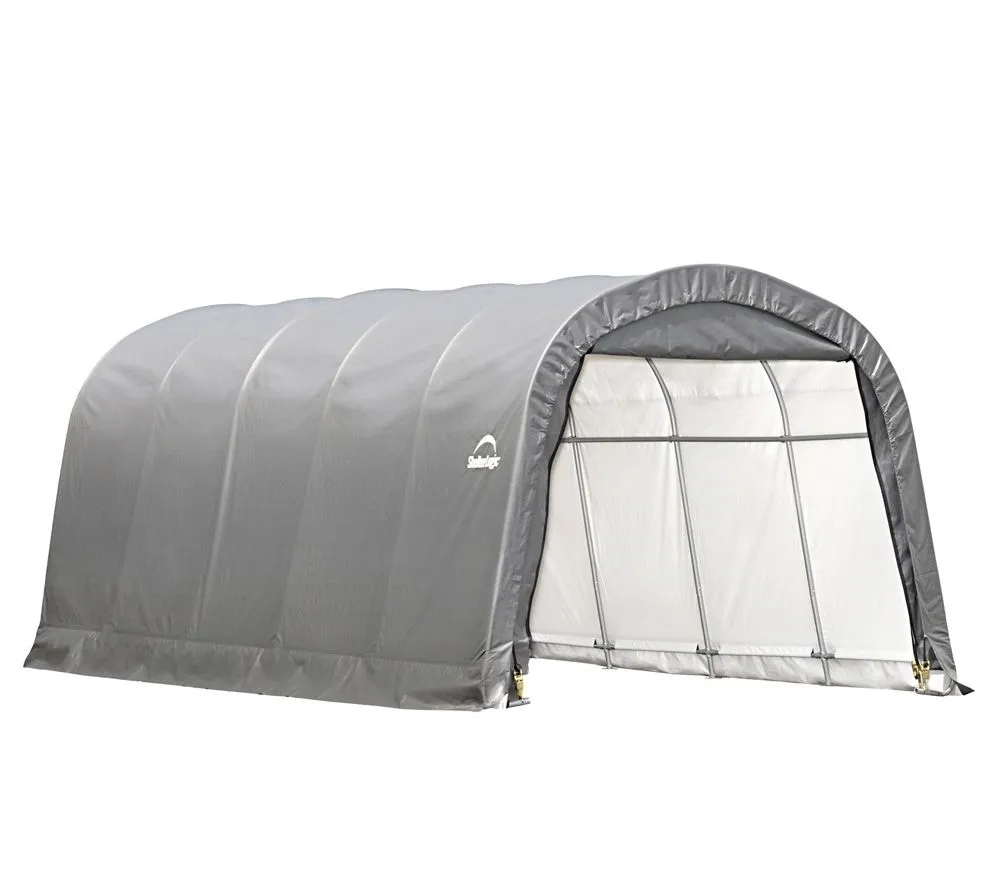 ShelterLogic Foliowy namiot garażowy szopa na narzędzia szary 610x370x240 cm Numer pozycji: SL62780