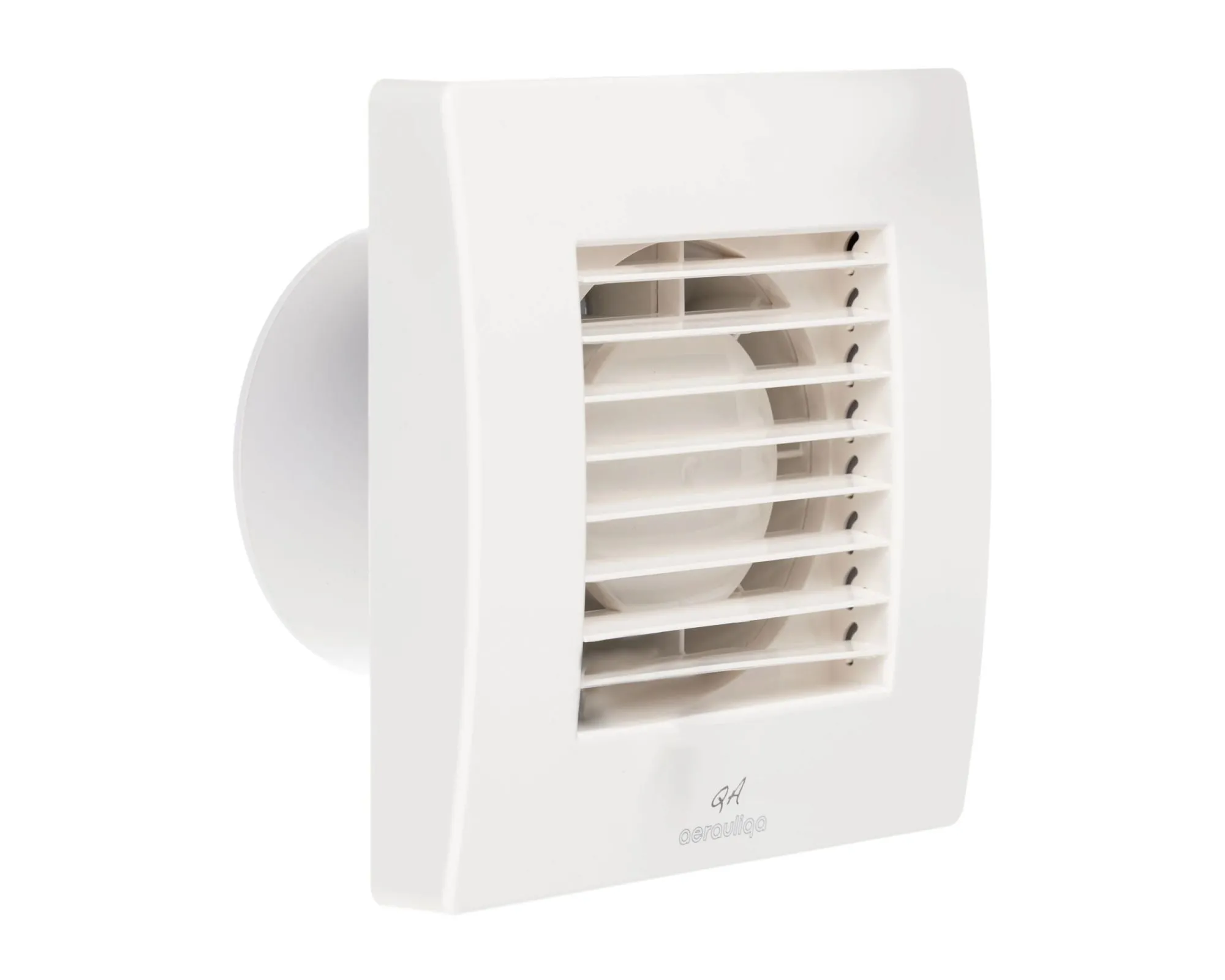 Wentylator łazienkowy QA 100 standard automatyczna żaluzja Aerauliqa