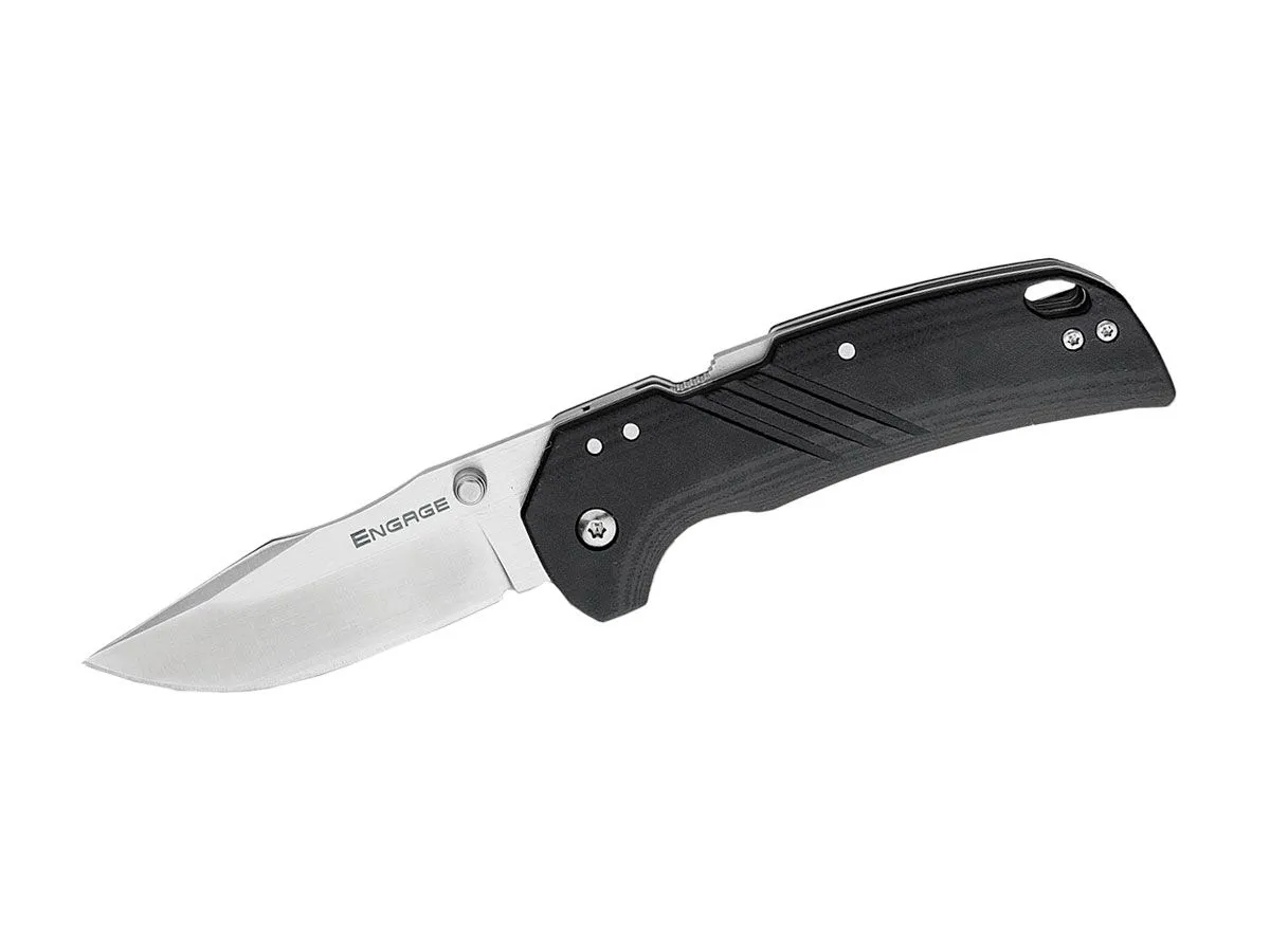 Cold Steel ENGAGE 3" CLIP POINT BLACK G-10 FL-30DPLC-35