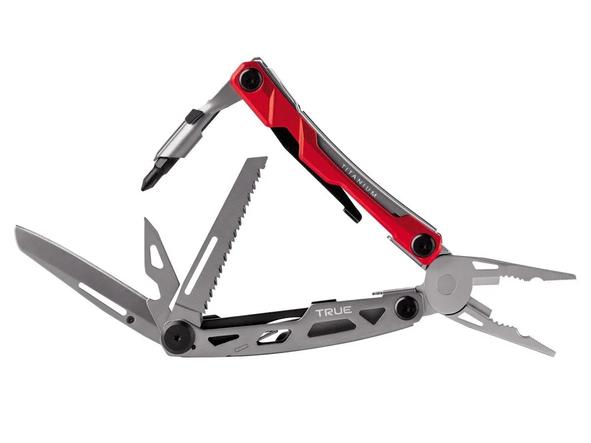 True Utility TITANIUM POCKET MULTI-TOOL TRU-MTL-0004G