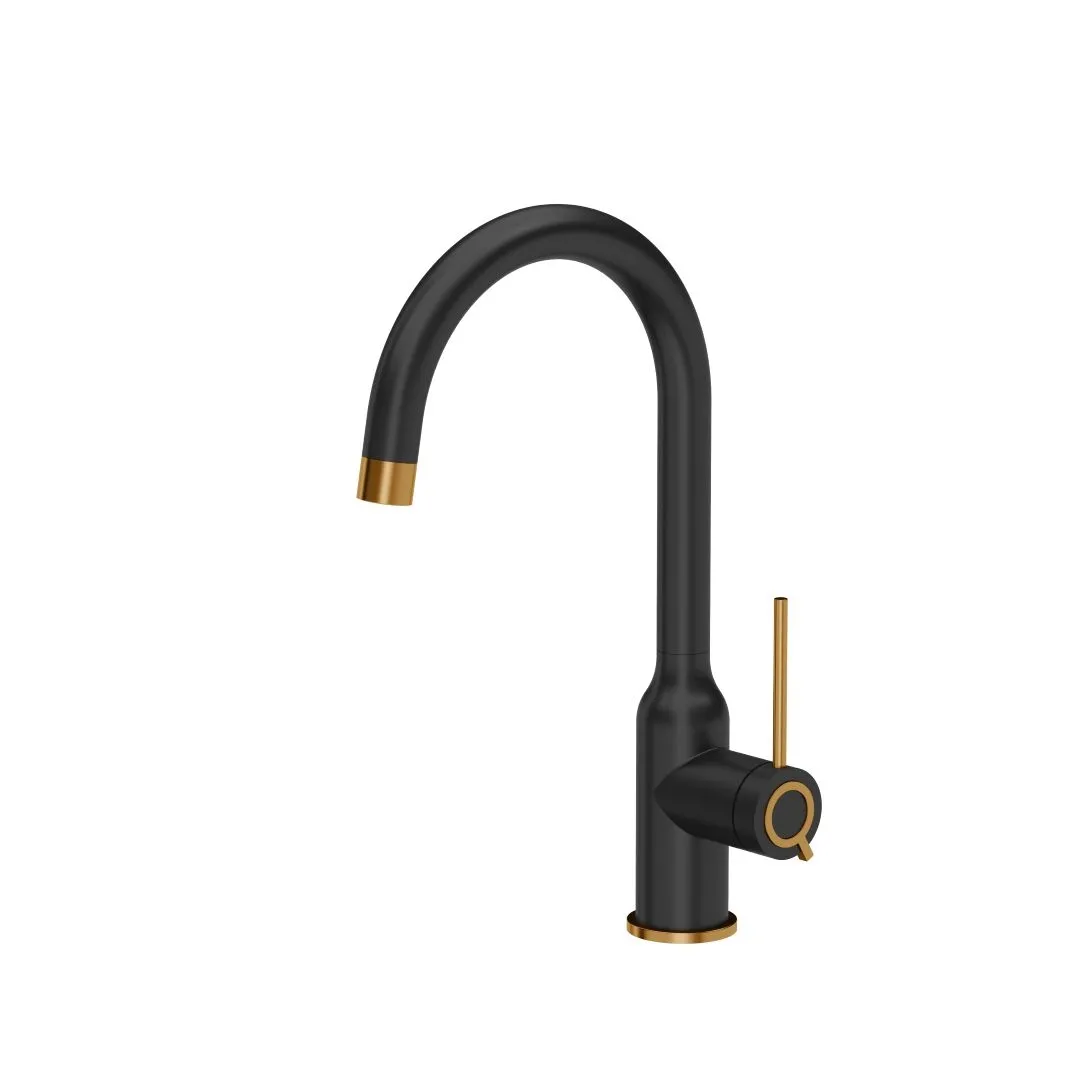 INGRID Q LINE SteelQ pure carbon mat/PVD miedź