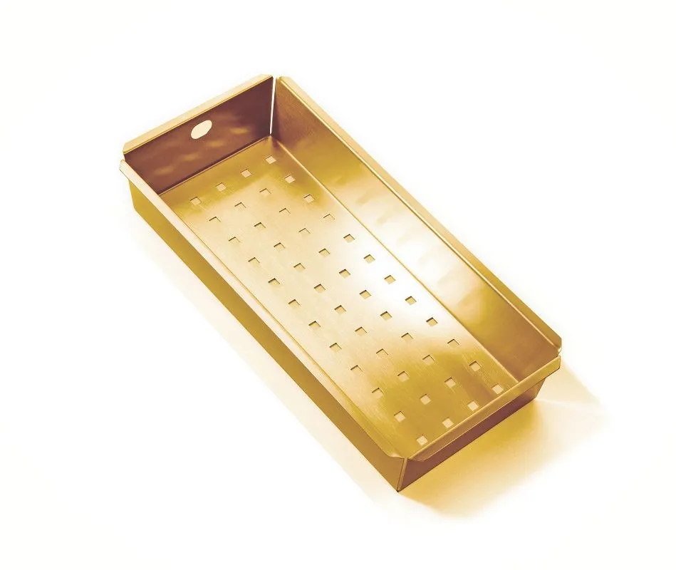 ALVEUS wkładka do zlewozmywaków stalowa brąz