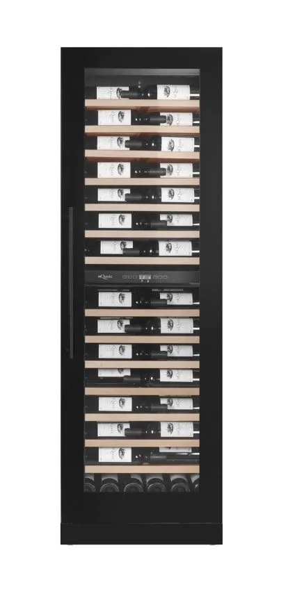 mQuvee WCD187ABH-SH czarny mat WineCave 187 - widok etykiety