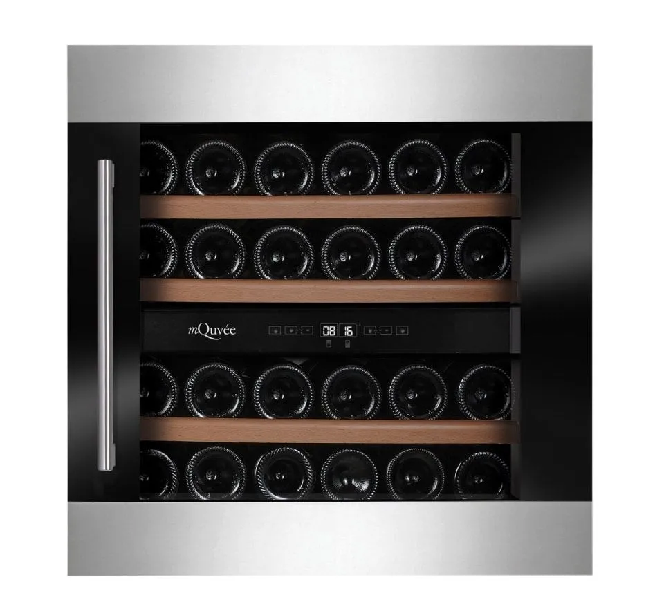 mQuvee WKD25M modern WineKeeper 25D - do zabudowy słupkowej