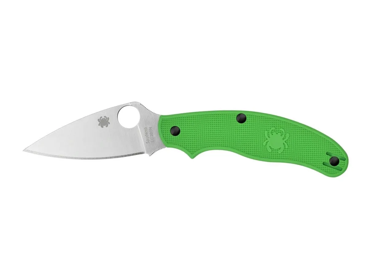 Spyderco UK PENKNIFE SALT GREEN PLAIN C94PGR