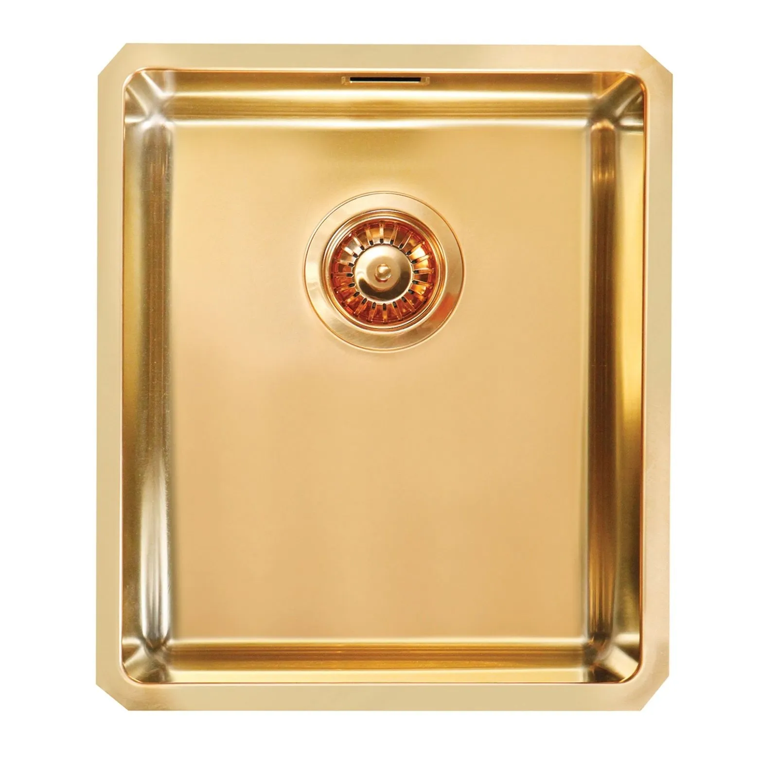 Alveus Monarch QUADRIX 20 BRĄZ zlewozmywak stalowy 390x450mm