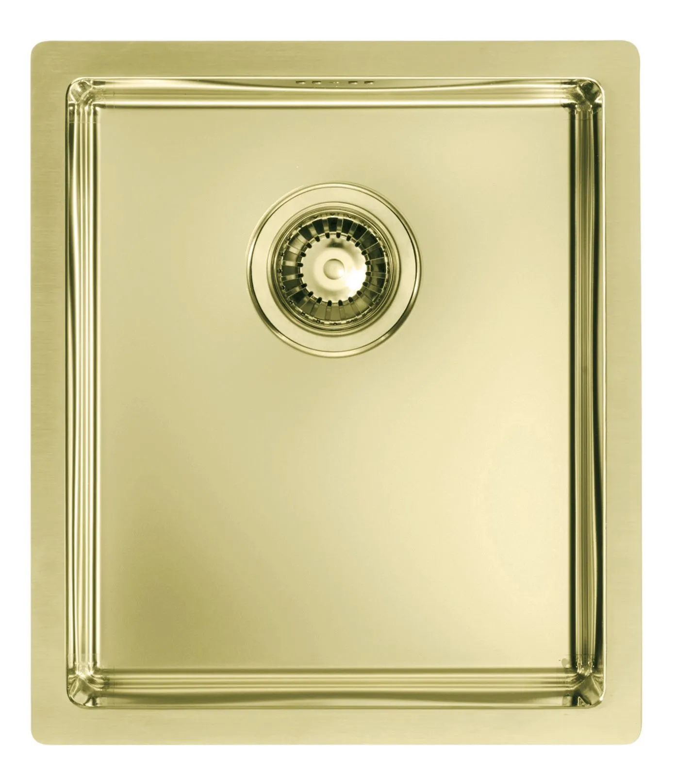 Alveus Monarch QUADRIX 20 ZŁOTO zlewozmywak stalowy 390x450mm