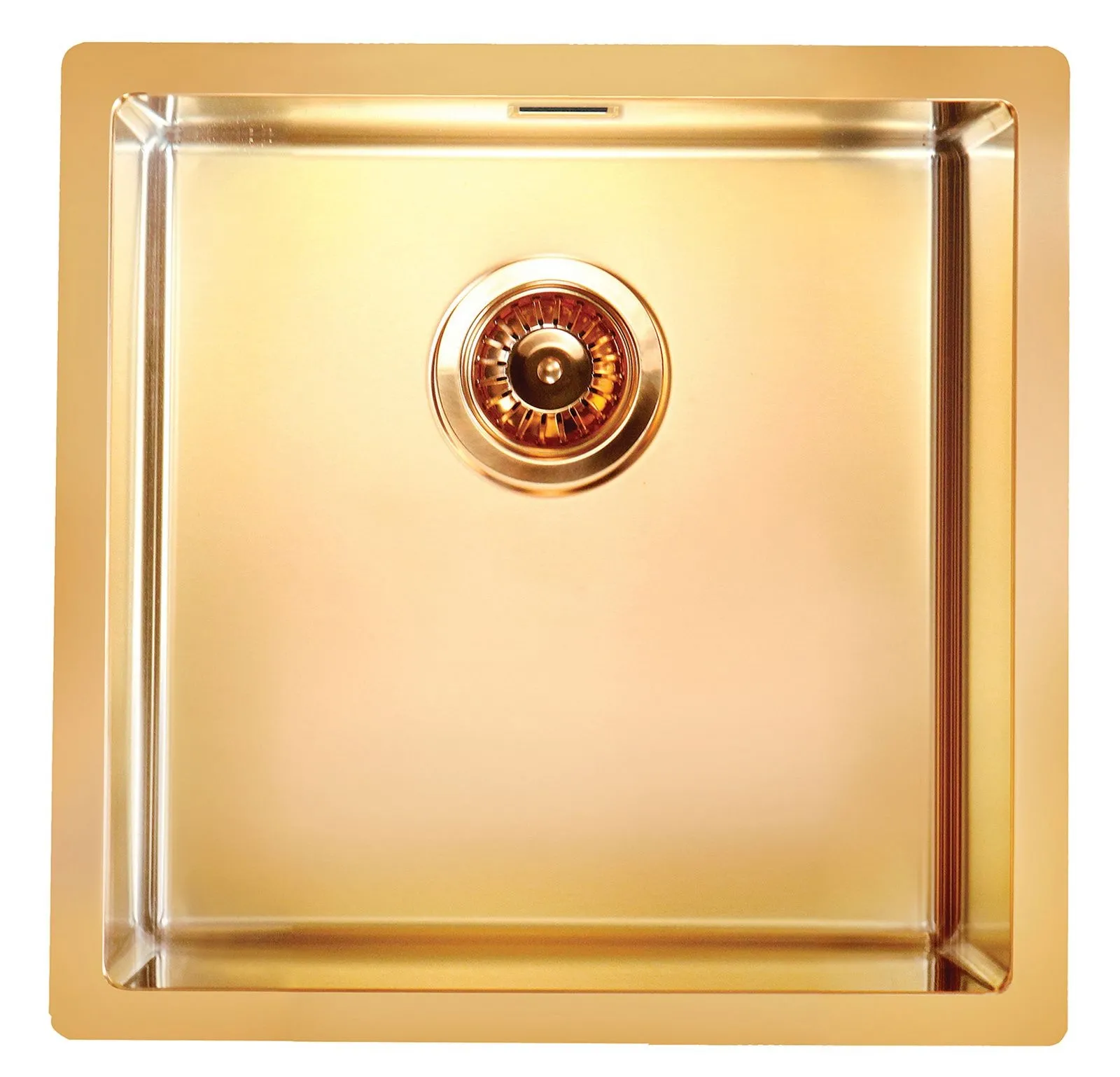 Alveus Monarch QUADRIX 30 BRĄZ zlewozmywak stalowy 450x450mm