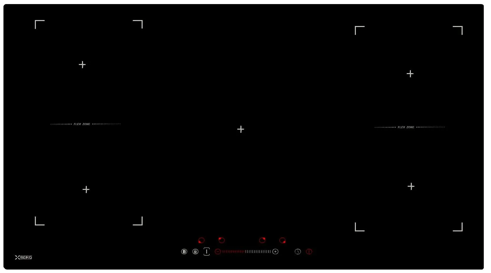 XBERG PŁYTA INDUKCYJNA BRGI 6480 Double Flex