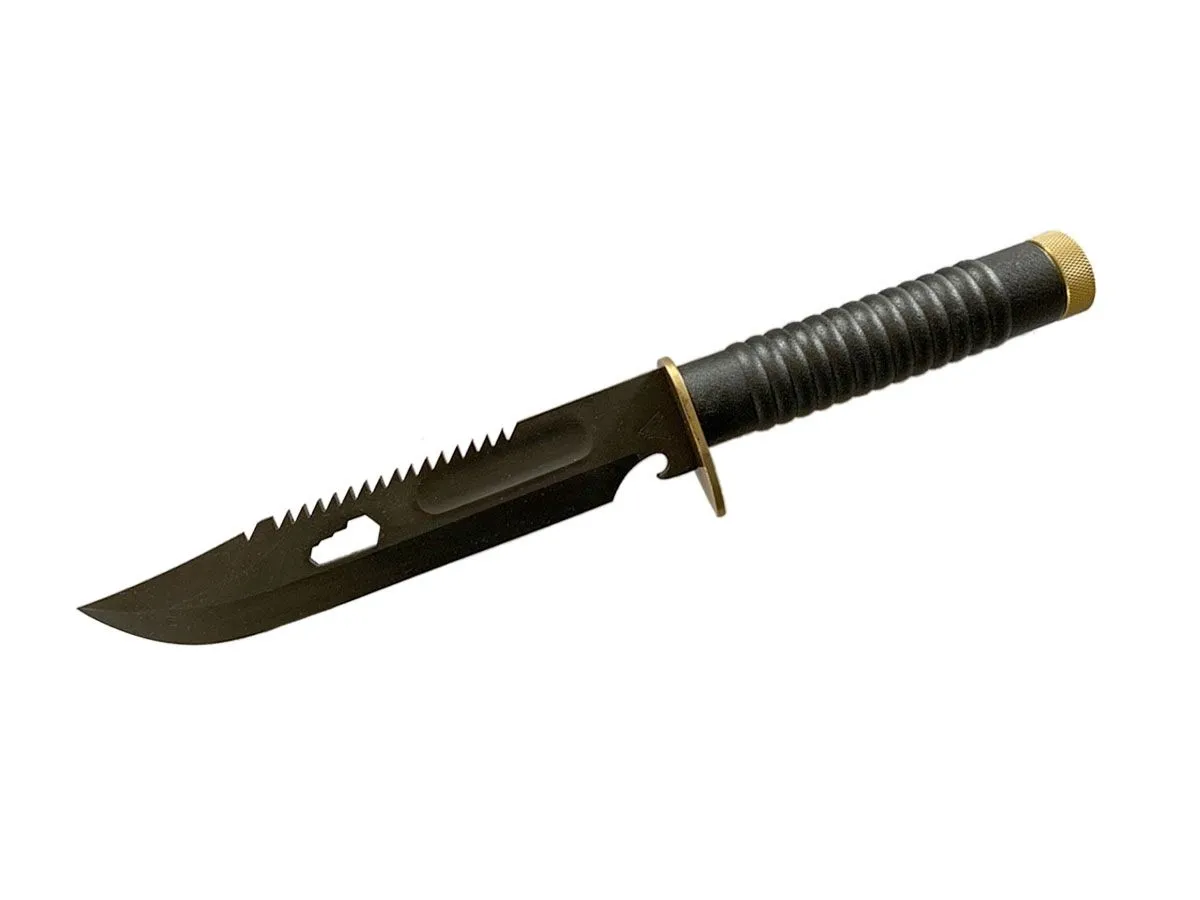 SURVIVAL BLACK BLADE FODERO CAMO CM 20
