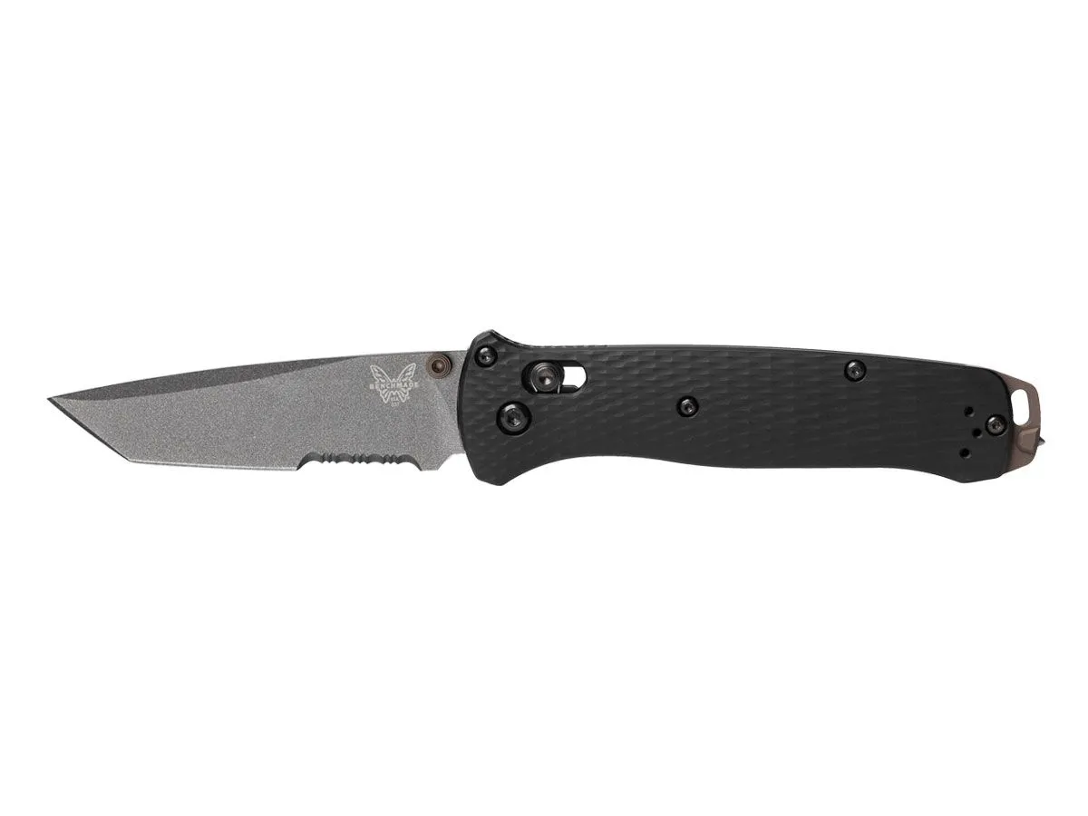 Benchmade BAILOUT 537SGY-03 BLACK TANTO SERRATED